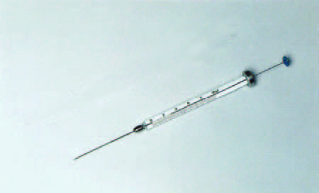 Picture of Syringe; 10 µl; removable needle; 42 mm needle length; Titan plunger